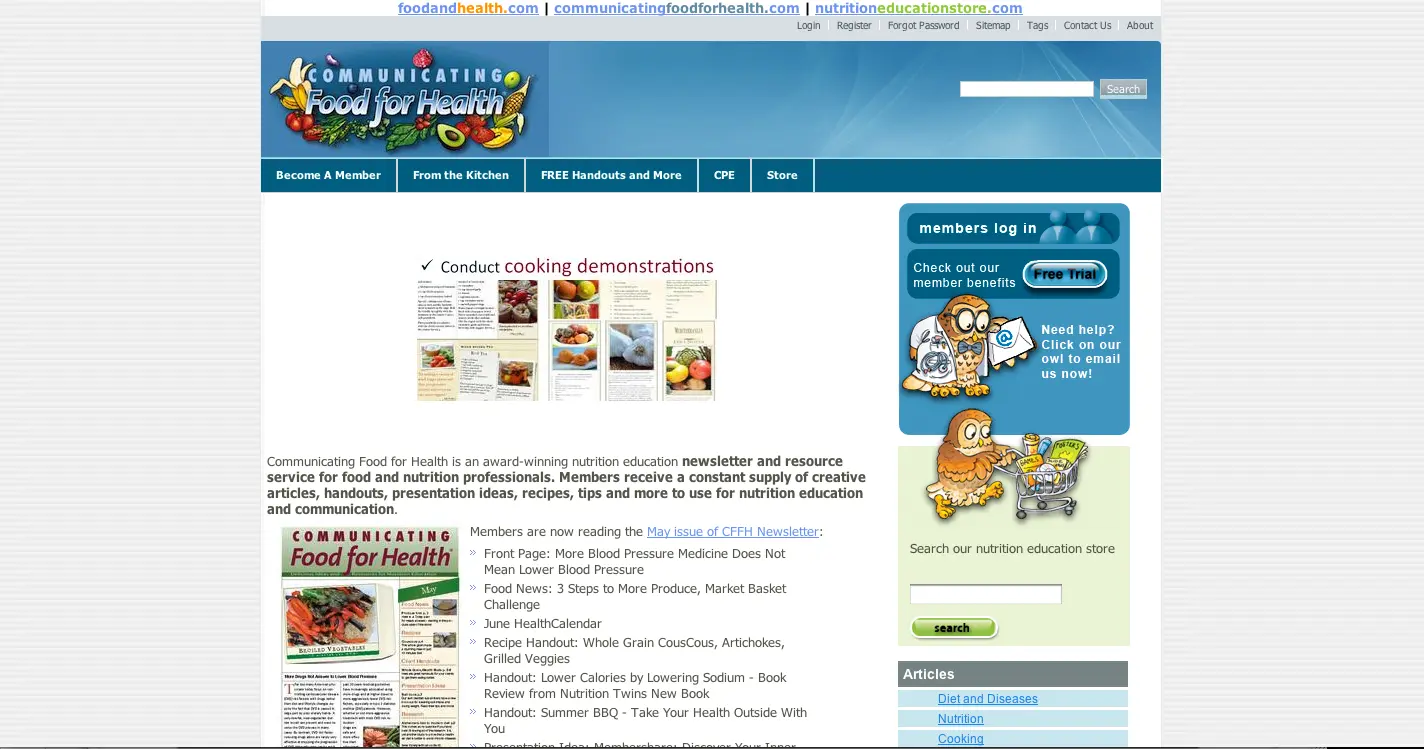 Communicating Food For Health