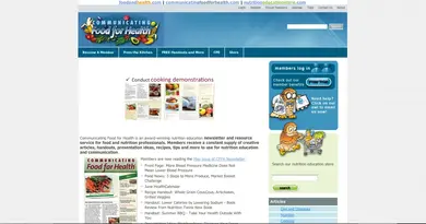 Communicating Food For Health