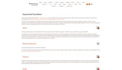ExponentialFoundation.earth Screenshot